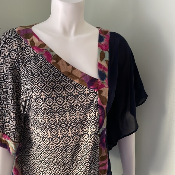 ANTHROPOLOGIE Vanessa Virginia kimono top - Picture 4 of 11